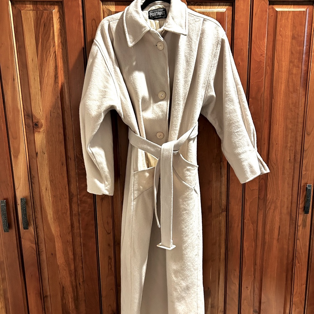 White Wool Coat